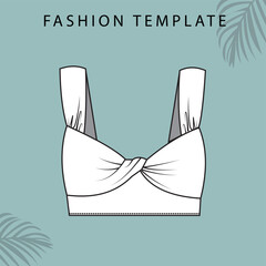 camisole sketches. tank top illustration.