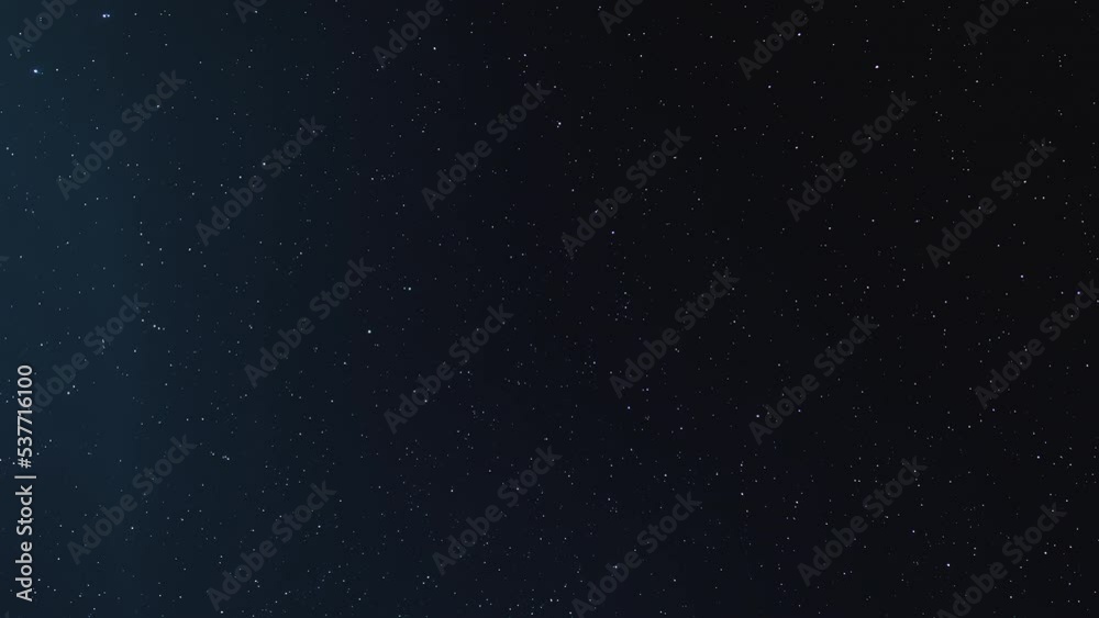 Wall mural telescopic sky. timelapse galaxy. boundless magic. deeply dark universe space with various glowing s
