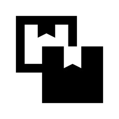 Delivery Box Flat Vector Icon