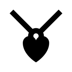 Necklace Flat Vector Icon