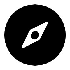 Compass Flat Vector Icon