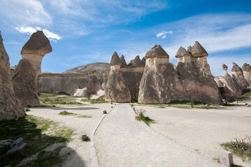 The Valley of the Fairy Chimneys, Goreme, Cappadocia, Turkey