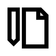 Content Management Flat Vector Icon