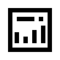 Online Stats Flat Vector Icon