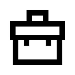 Briefcase Flat Vector Icon