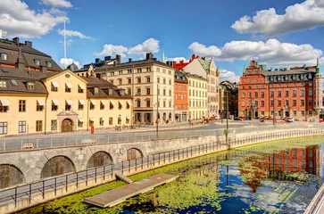 Deurstickers Stockholm, Sweden, HDR Image © mehdi33300