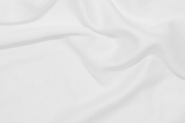 A clean white cloth with swaying streaks for the background.