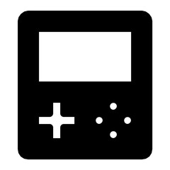 Fototapeta premium Gameboy Vector Icon