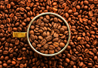 coffee beans background