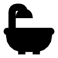 Bathtub Vector Icon