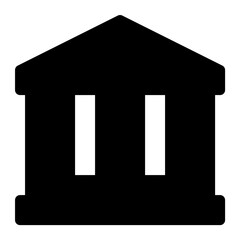 Bank Vector Icon