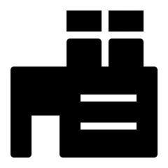 Factory Vector Icon