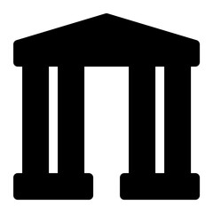 Entrance Door Vector Icon 