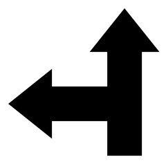 Signpost Vector Icon