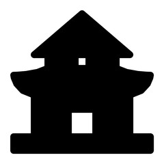 Pagoda Vector Icon