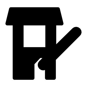 Checkpoint Vector Icon