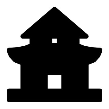 Pagoda Vector Icon