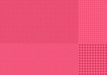 pink  background with dots