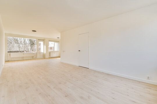 Empty room with white walls