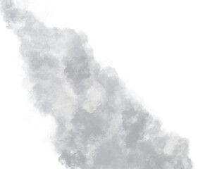 realistic smoke shape isolated on transparency background ep01
