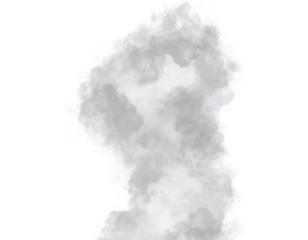 realistic smoke shape isolated on transparency background ep06