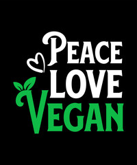 Vegan logo t-shirt design