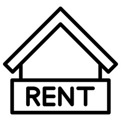 rent house icon