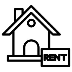 rent house icon