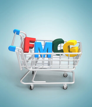 FMCG, Fast Moving Consumer Goods. Business Concept.