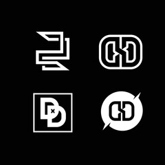 Letter DD Logo design