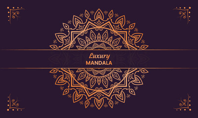 Luxury mandala background template, Islamic book cover design ready file, Golden elegant art for wedding card and new year holiday mandalas, Creative and decorative round ornaments design 