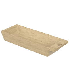 3d rendering illustration of a kneading trough