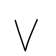 doodle alphabet abcd hand drawn