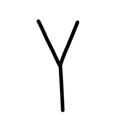 doodle alphabet abcd hand drawn