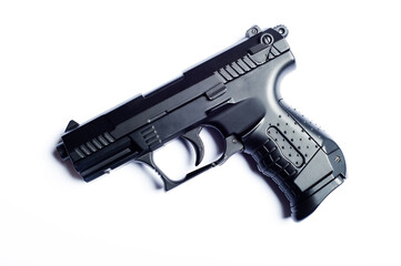 automatic gun isolated 