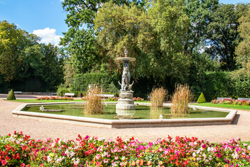Luçon. Fontaine du jardin public Vendée. Pays de la Loire	