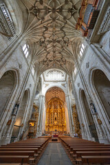 Fototapeta na wymiar Convento de San Esteban in Salamanca, Spain. A Dominican monastery, the Convento de San Esteban (Saint Stephen) Salamanca City, Spain, Europe.