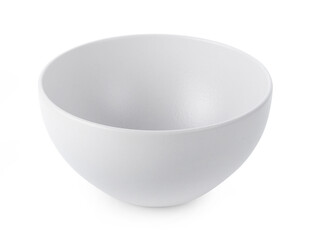 empty bowl isolated on white background.
