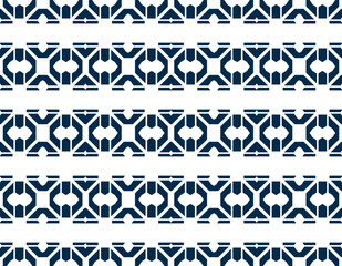 Geometric pattern. Seamless vector background. Ethnic graphic design.