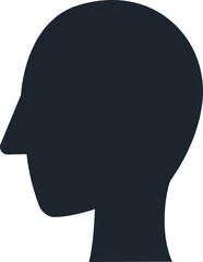 Human head icon.