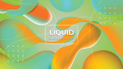 
Abstract colorful liquid 3d style vector gradient background. Glowing retro waves vector illustrator background.