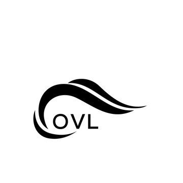 OVL letter logo. OVL blue image. OVL Monogram logo design for entrepreneur and business. OVL best icon.
