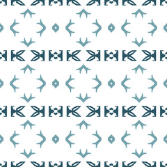 Geometric pattern. Seamless vector background. Ethnic graphic design.