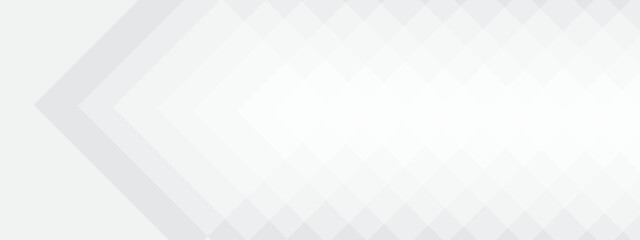 Abstract white and grey geometric overlapping square pattern, design of technology background with shadow. Vector illustration. You can use for add, poster, design artwork, template, banner, wallpaper