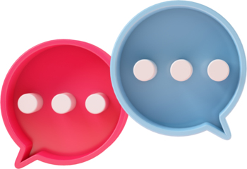 Bubble chat with ellipses