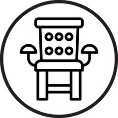 Chair Icon Style