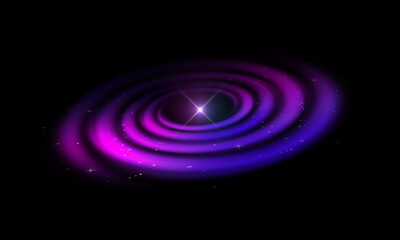 Spiral light effect, light effect, sparkle.
