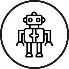 Robot Icon Style