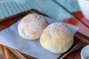 Fresh Baked bread for meal