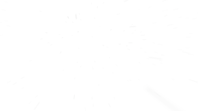 First person view or camera view in a snow storm or blizzard against wind, transparent background in png format.